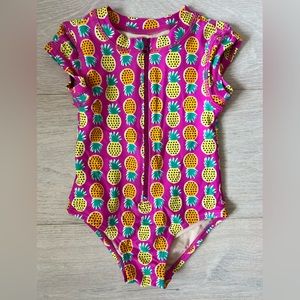 Tea Collection 2T rash-guard one piece swimsuit